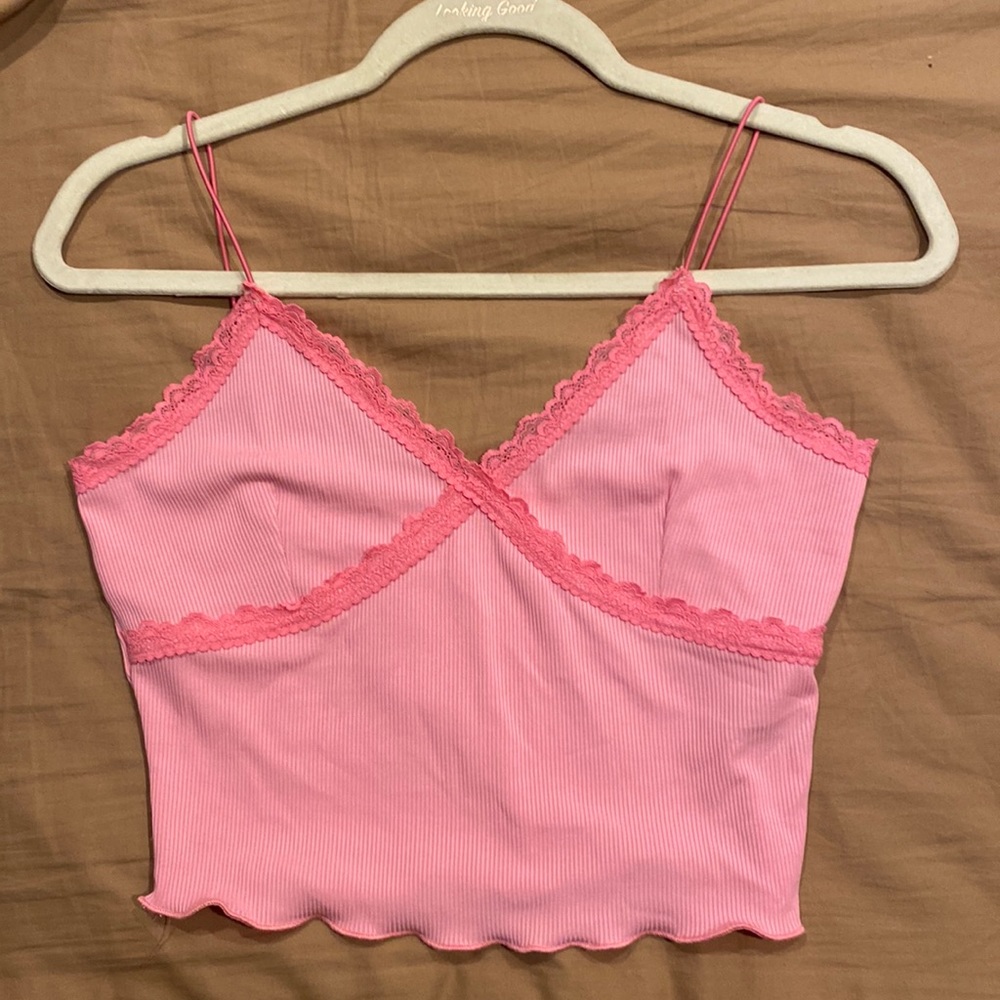 shein pink top